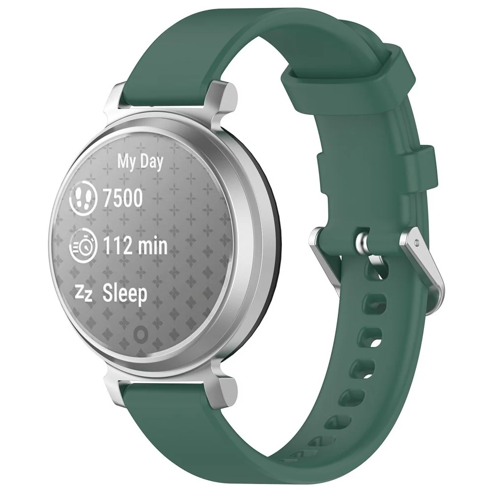 EIDERWOOD Universal Smartwatch 14mm Silikonrem med Metallspenne – Mørk v:5923492 EIDERWOOD Universal Smartwatch 14mm Silikonrem med Metallspenne – Mørk v:5923492