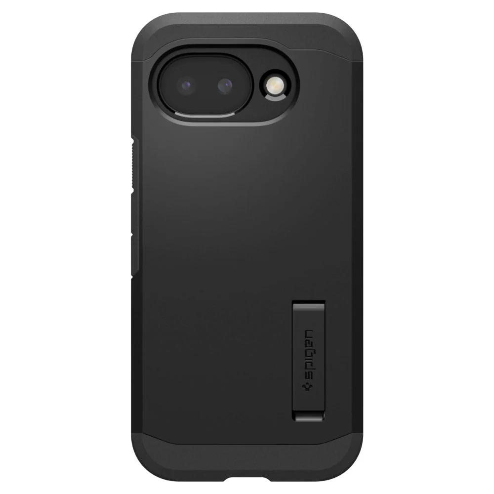 Google Pixel 10a Spigen Tough Armor Hybrid Deksel m. Stativfunksjon – v:6917580 Google Pixel 10a Spigen Tough Armor Hybrid Deksel m. Stativfunksjon – v:6917580