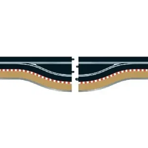 Scalextric 2stk Pit Lane – venstre v:6414722