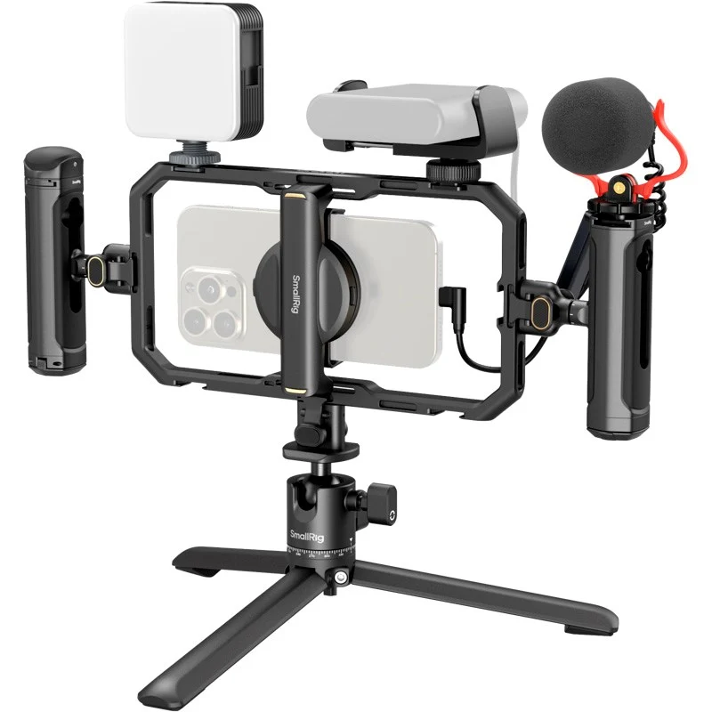 SmallRig 4704 Videokit for Mobil - Pro Edition - Svart v:6894052
