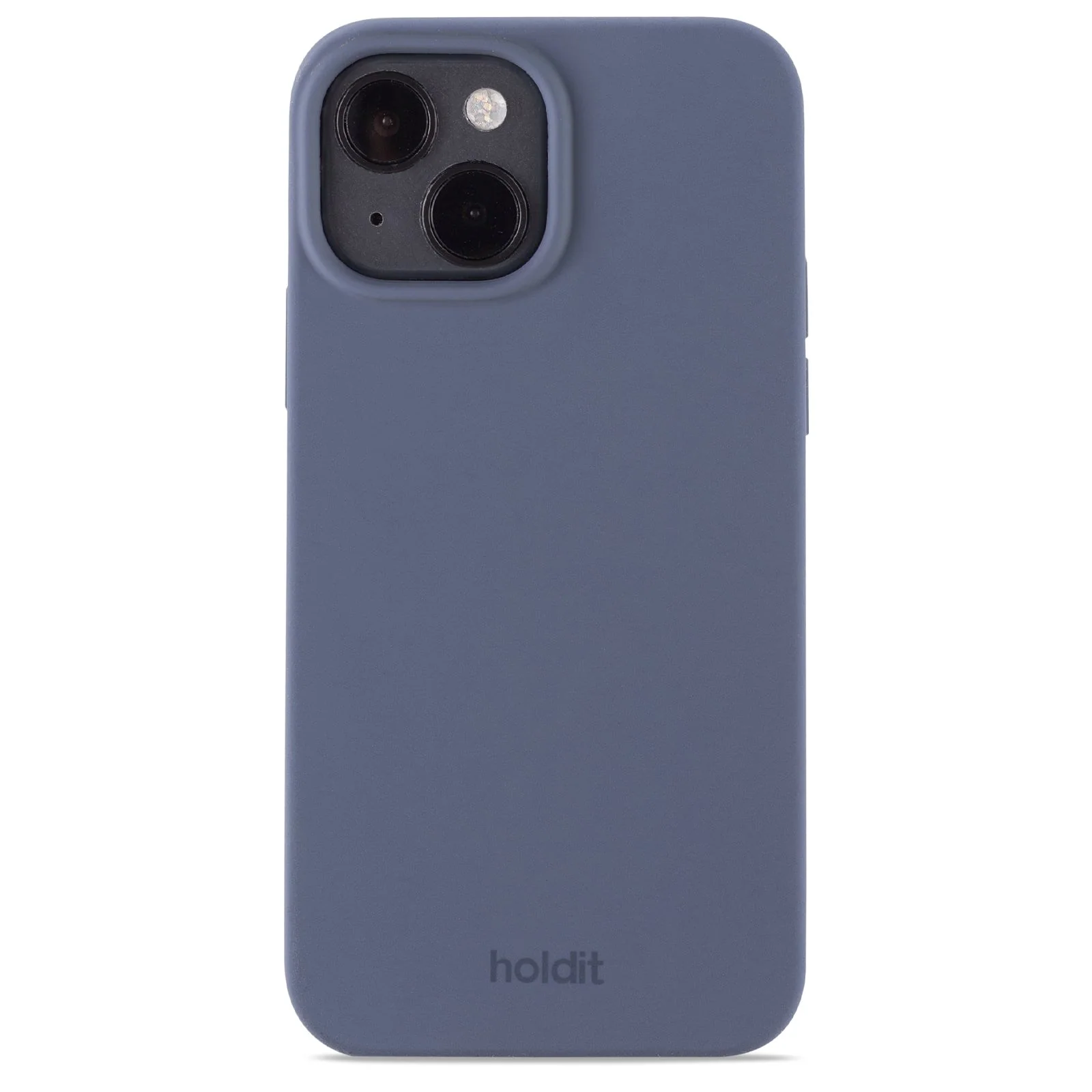 Holdit iPhone 15 Soft Touch Silikon Deksel - Pacific Blue v:3976041