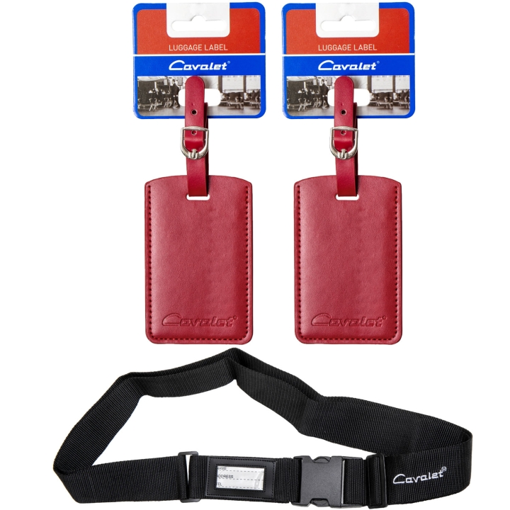 Cavalet Resekit 10 (Bagagerem, 2st Bagagetag Röd) v:8579589