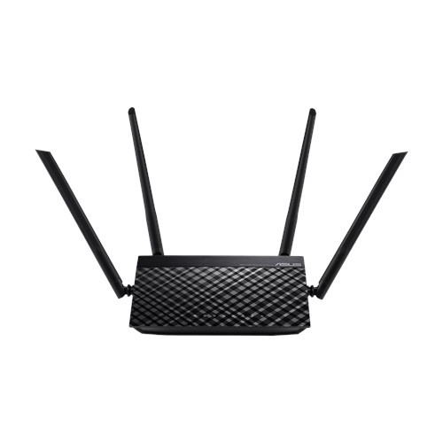 Asus RT-AC1200 v.2 Kablet ruter Fast Ethernet Svart v:7481159 Asus RT-AC1200 v.2 Kablet ruter Fast Ethernet Svart v:7481159