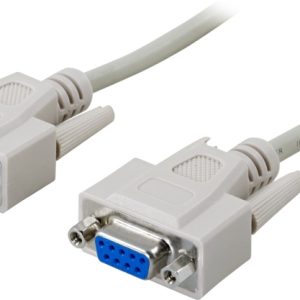 DELTACO forlengningskabel DB9 output-input 3m v:9111807 DELTACO forlengningskabel DB9 output-input 3m v:9111807