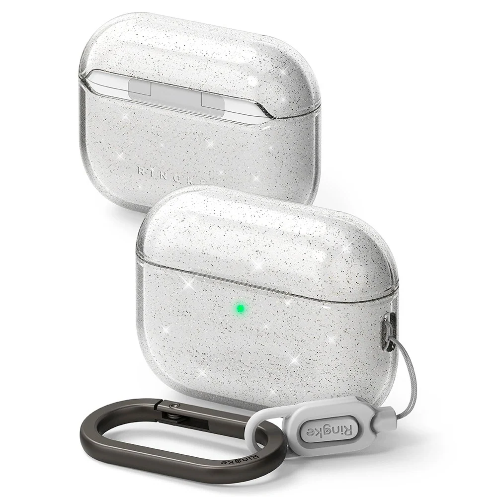 Apple AirPods Pro (3. gen.) Ringke Air Deksel – Gjennomsiktig / Glitte v:259058 Apple AirPods Pro (3. gen.) Ringke Air Deksel – Gjennomsiktig / Glitte v:259058