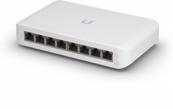 Ubiquiti UniFi USW-LITE-8-POE 8-porters PoE-svitsj v:9778837