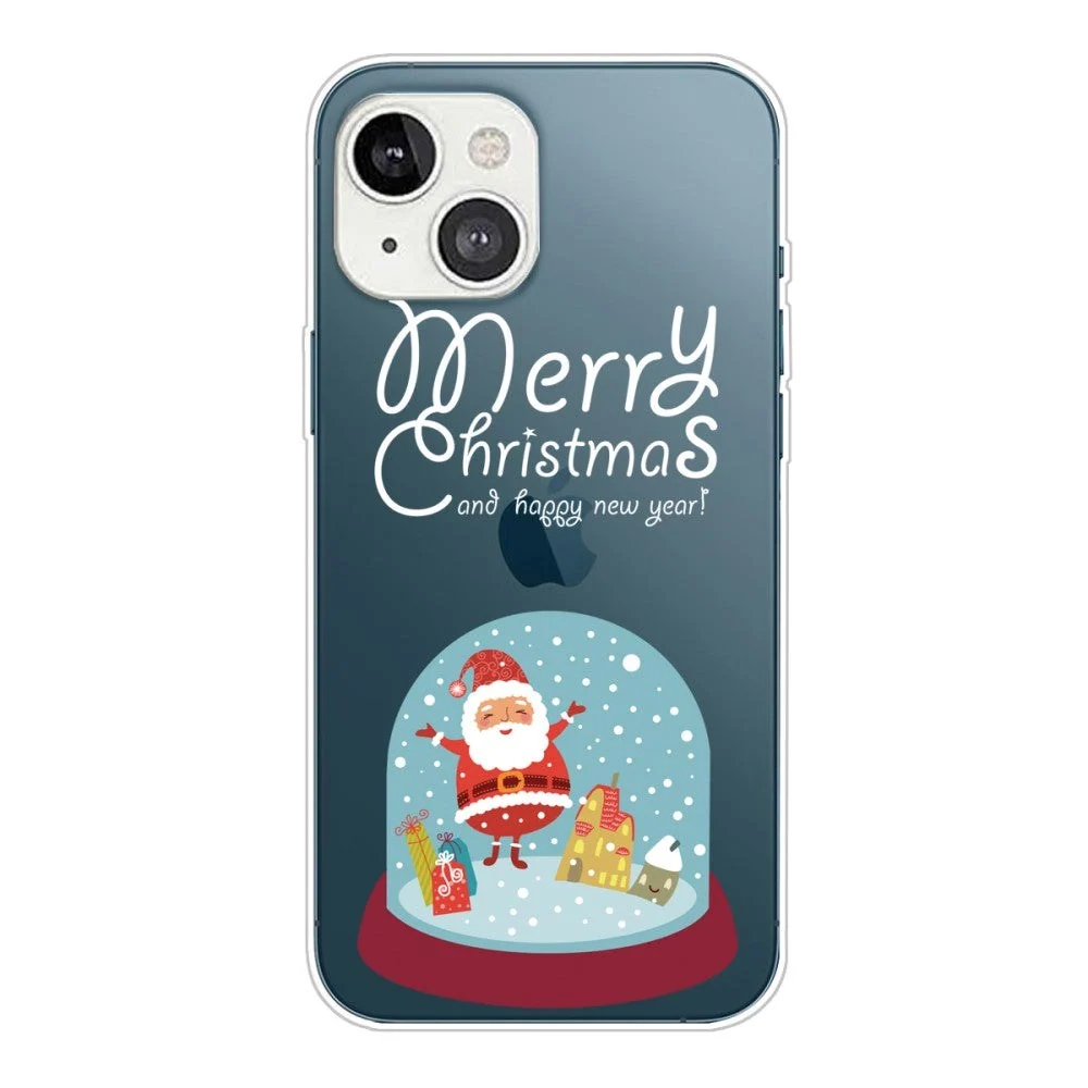 iPhone 14 Fleksibel Plast Jul Deksel – Snøkugle v:8878094 iPhone 14 Fleksibel Plast Jul Deksel – Snøkugle v:8878094