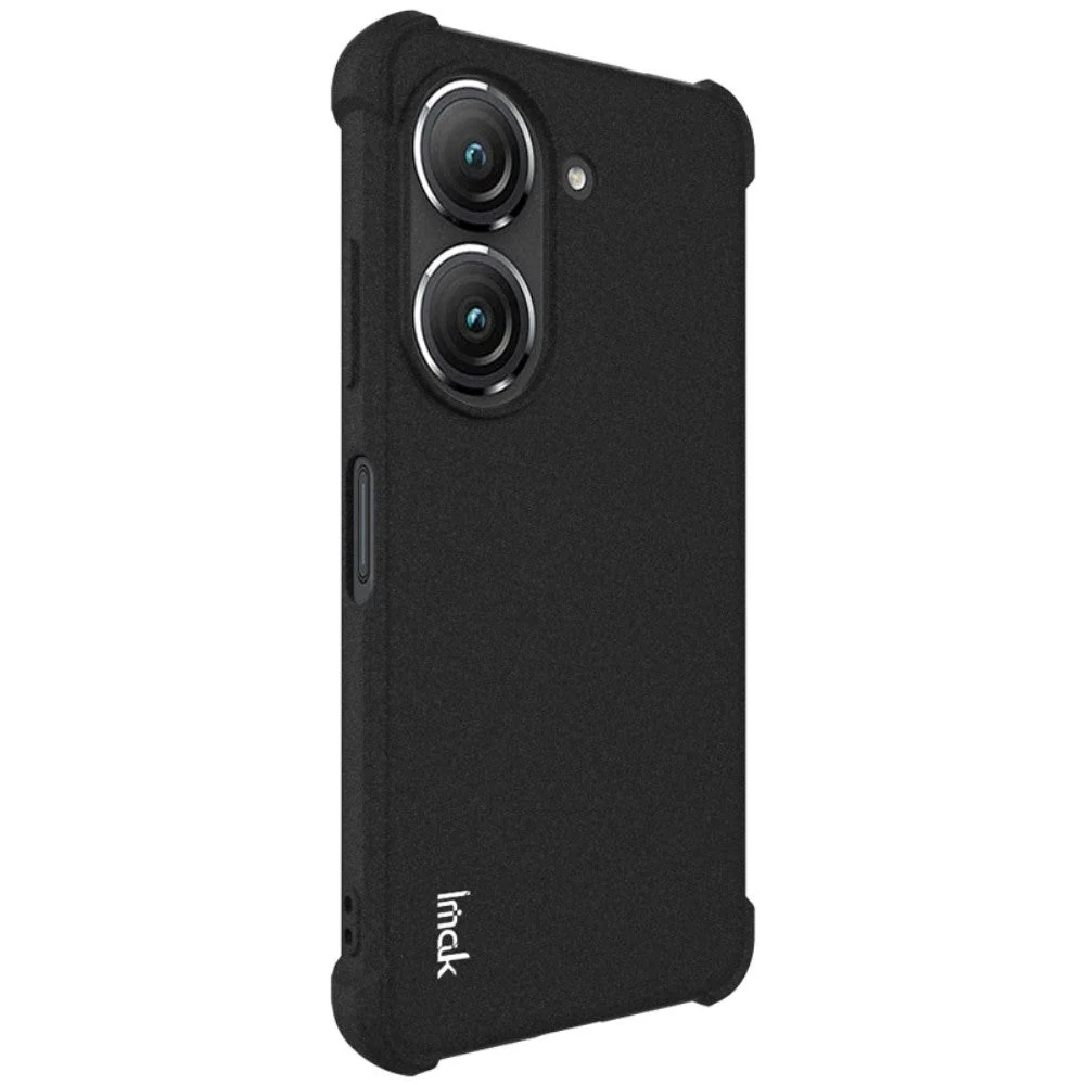 Asus Zenfone 10 IMAK Mat Fleksibel Plast Deksel – Svart v:2462382