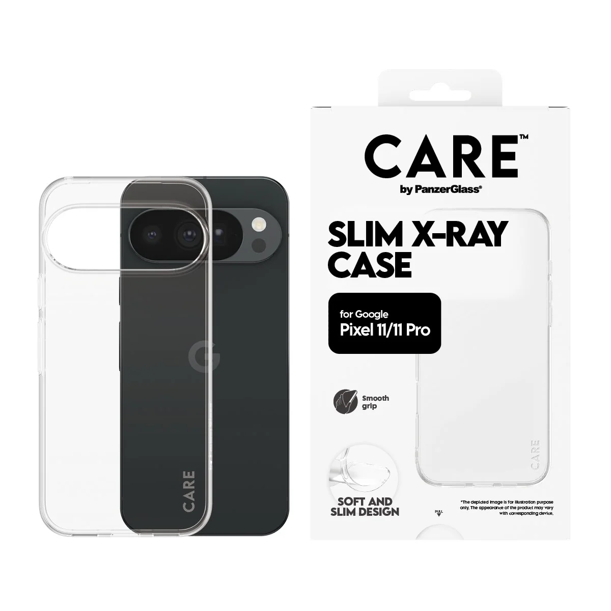 Google Pixel 11 / 11 Pro CARE by PanzerGlass FASHION X-Ray Soft Basic v:5855524