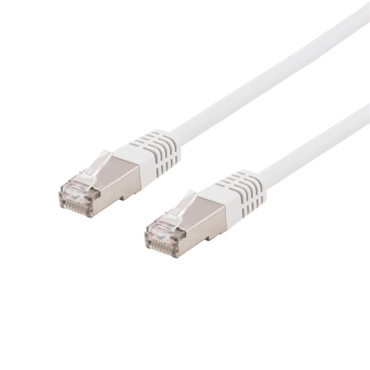 DELTACO S/FTP Cat6 patchkabel, deltasertifisert, LSZH, 20m, hvit v:5879751