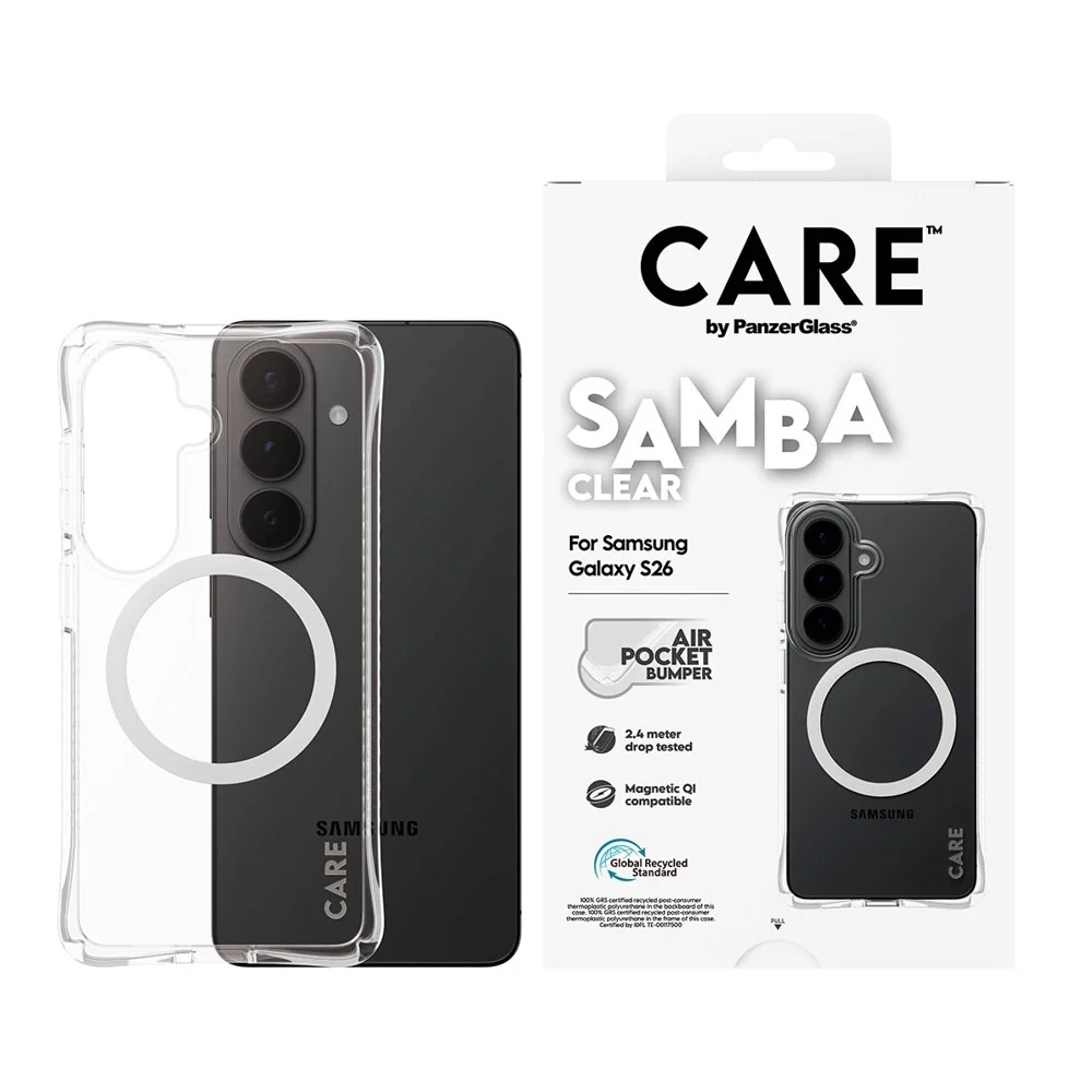 Samsung Galaxy S26 CARE by PanzerGlass Fashionable Samba Deksel - Qi K v:4283597