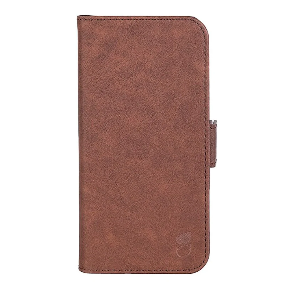 GEAR Samsung Galaxy S24 Flippdeksel i Skinn med Lommebok – Brun v:9018455 GEAR Samsung Galaxy S24 Flippdeksel i Skinn med Lommebok – Brun v:9018455