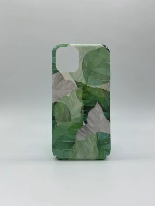 Marmor-etui med grønn jungel til iPhone 11 Pro Max v:3486100