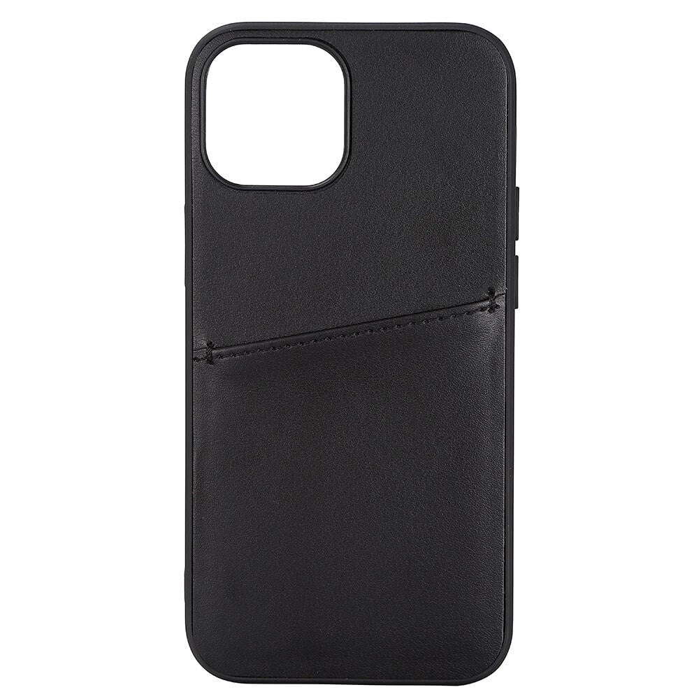 iPhone 13 Mini Buffalo Kunstskinn Deksel med Kortlomme – Svart v:9746631 iPhone 13 Mini Buffalo Kunstskinn Deksel med Kortlomme – Svart v:9746631