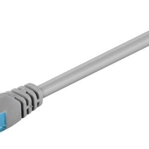 Goobay Kretskabel CAT 6A, U/UTP, grå kobberleder (CU), halogenfri kappe (LSZH), 1,5 m v:4194407 Goobay Kretskabel CAT 6A, U/UTP, grå kobberleder (CU), halogenfri kappe (LSZH), 1,5 m v:4194407