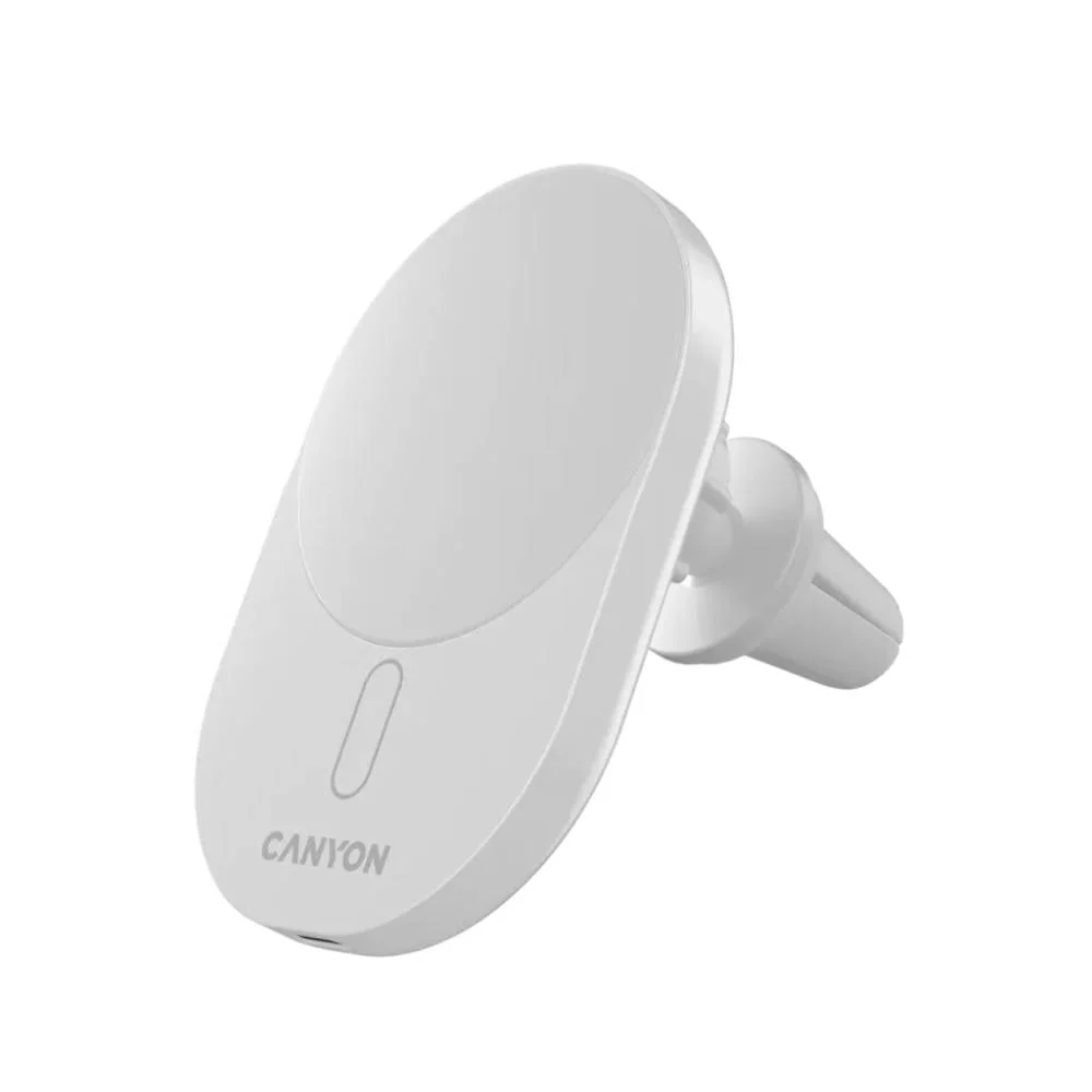 Canyon OnGrip 105 15W Billader til Ventilasjon – Qi2 / MagSafe Kompati v:2637888 Canyon OnGrip 105 15W Billader til Ventilasjon – Qi2 / MagSafe Kompati v:2637888