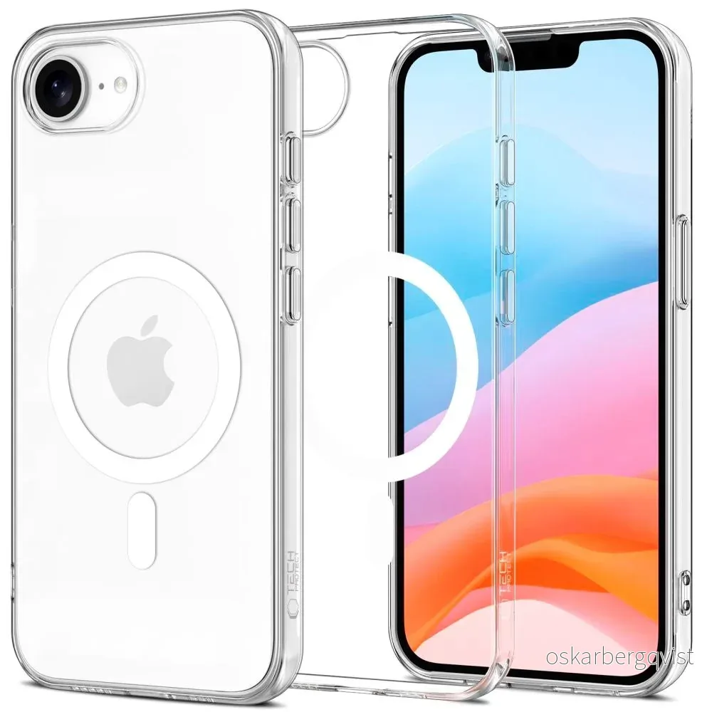 iPhone 17e / 16e Tech-Protect FlexAir Fleksibel Plast Deksel - MagSafe v:5337726