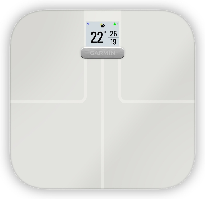 Garmin Index S2 smartvekt, hvit v:8681513