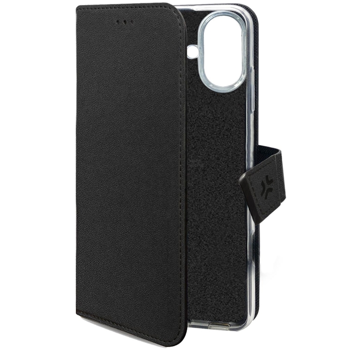 Celly Wally lommebokveske iPhone SE 4 Svart v:8956740