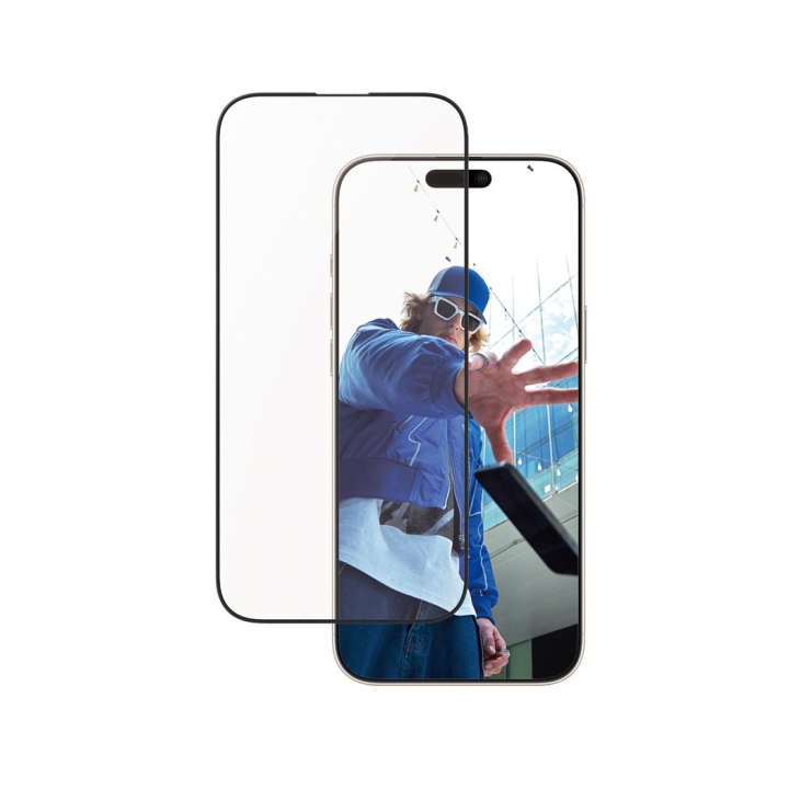 PanzerGlass Skjermbeskyttelse - iPhone 16 Pro Max - Aluminiumsramme - Ultra Wide Fit v:4179691