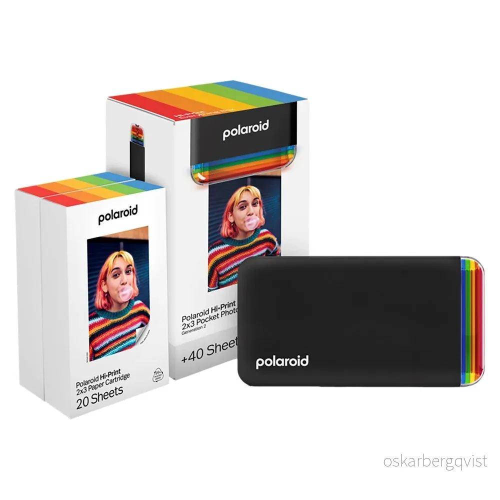 Polaroid Hi-Print Gen. 2 Everything Box m. Mobil Fotoskriver og 40 stk v:3161135 Polaroid Hi-Print Gen. 2 Everything Box m. Mobil Fotoskriver og 40 stk v:3161135