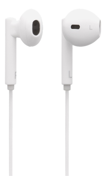 Streetz in-ear Lightning-hodesett, MFi, volumkontroll, fjernkontroll, hvit v:7223346