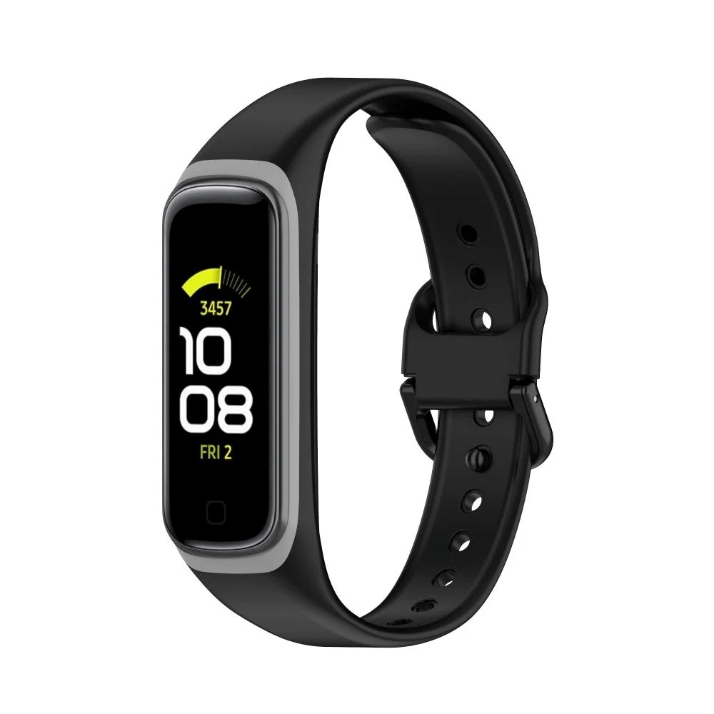 Samsung Galaxy Fit2 Silikon Reim – Svart / Grå v:5089858 Samsung Galaxy Fit2 Silikon Reim – Svart / Grå v:5089858
