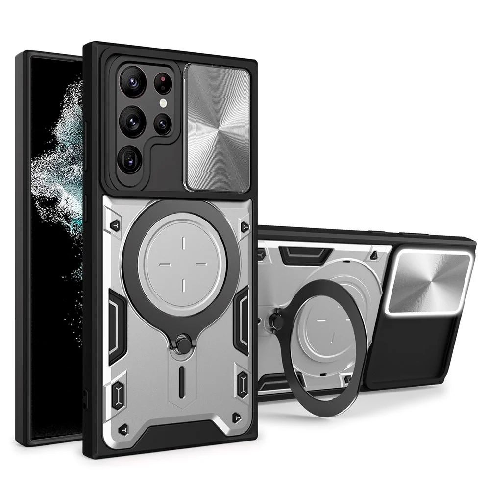 EIDERWOOD Samsung Galaxy S22 Ultra Håndverker Deksel m. Kickstand & Ca v:5266163