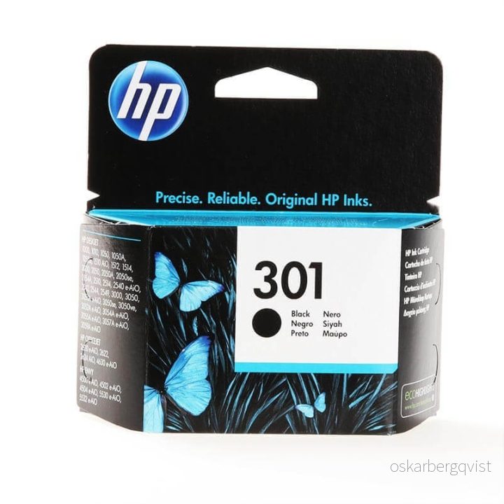 HP Bläck CH561EE 301 Svart v:2301060
