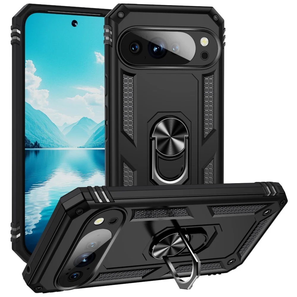 EIDERWOOD Google Pixel 10 / 10 Pro Håndverker Bakdeksel med 360° roter v:5937524 EIDERWOOD Google Pixel 10 / 10 Pro Håndverker Bakdeksel med 360° roter v:5937524