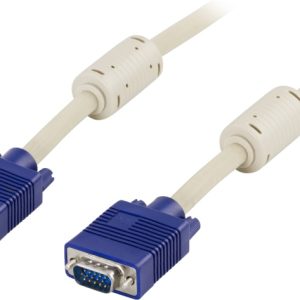 DELTACO skjermkabel RGB HD15 output-15 output,15m v:9272962 DELTACO skjermkabel RGB HD15 output-15 output,15m v:9272962