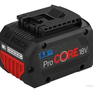 Bosch ProCORE18V profesjonelle litium-ion-batterier 5,5Ah v:7793673 Bosch ProCORE18V profesjonelle litium-ion-batterier 5,5Ah v:7793673