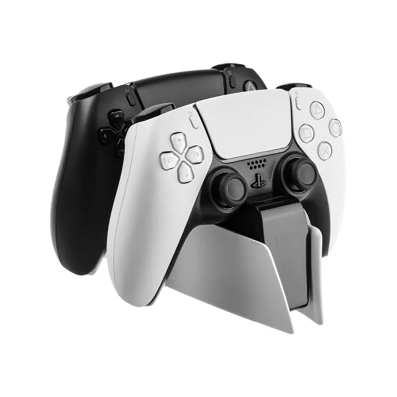 PS5 Ladestasjon for 2 x PS5-Kontroller – Svart / Hvit v:1927264 PS5 Ladestasjon for 2 x PS5-Kontroller – Svart / Hvit v:1927264