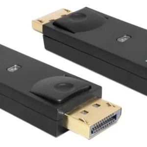 DeLOCK Adapter Displayport 1.1 hann til HDMI hunn, 3840×2160, svart v:8379916 DeLOCK Adapter Displayport 1.1 hann til HDMI hunn, 3840×2160, svart v:8379916
