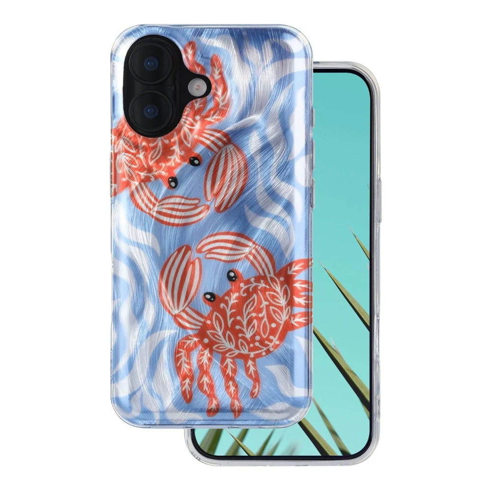 iPhone 16 TFO Ultra Trendy Sommer Deksel – Crab v:5828070 iPhone 16 TFO Ultra Trendy Sommer Deksel – Crab v:5828070