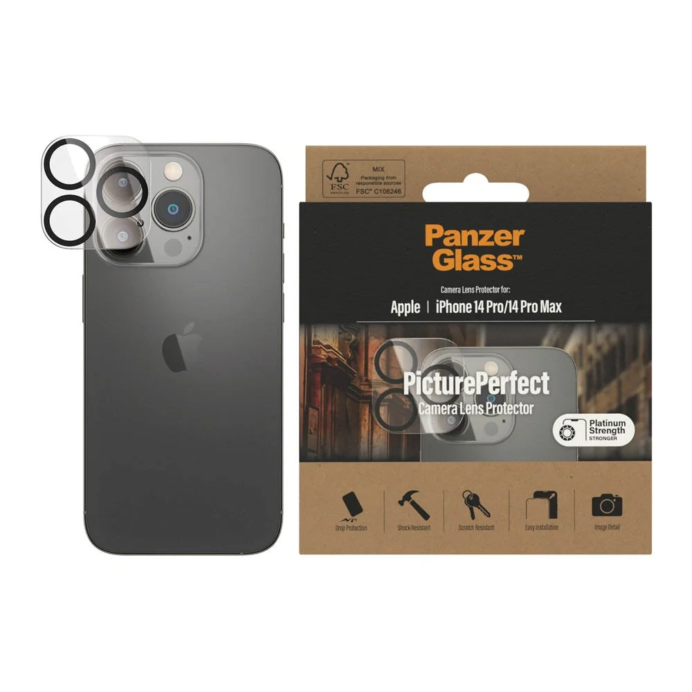 iPhone 14 Pro / 14 Pro Max PicturePerfect – Kamerabeskyttelsesglas – P v:5503508 iPhone 14 Pro / 14 Pro Max PicturePerfect – Kamerabeskyttelsesglas – P v:5503508