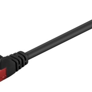Goobay CAT 6 patchkabel, U/UTP, svart kobberbelagt aluminiumtråd (CCA), 10 m v:2306397 Goobay CAT 6 patchkabel, U/UTP, svart kobberbelagt aluminiumtråd (CCA), 10 m v:2306397