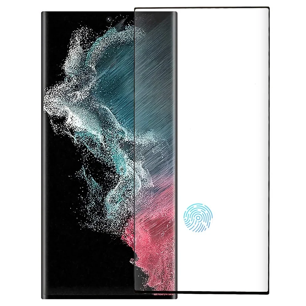 Samsung Galaxy S22 Ultra Skjermbeskytter i Herdet Glass – Gjennomsikti v:9671506