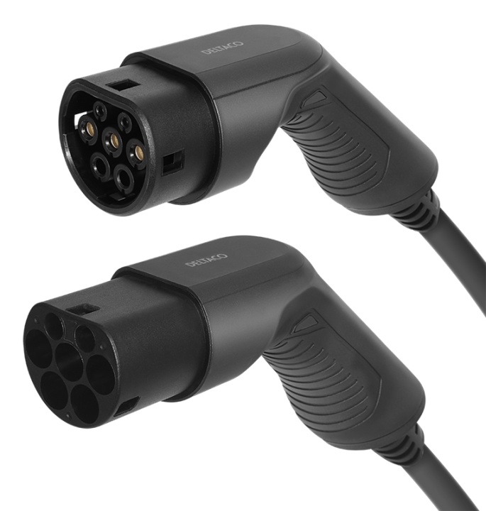DELTACO EV-cable type 2 - type 2, 3 phase, 32A, 7M v:8334854