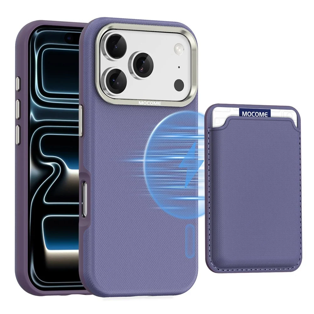 iPhone 18 Pro EIDERWOOD Kunstskinn Bak Deksel m. Avtakbar Kortholder – v:2851597 iPhone 18 Pro EIDERWOOD Kunstskinn Bak Deksel m. Avtakbar Kortholder – v:2851597