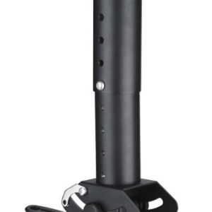 DELTACO, Universal projector mount adj height,15 KG, 360 Swivel, black v:8517045 DELTACO, Universal projector mount adj height,15 KG, 360 Swivel, black v:8517045