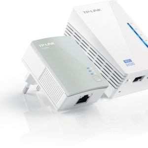 TP-LINK AV 500 WiFi Powerline Extender Starter Kit, 500Mbps, WLAN, vit v:7658765