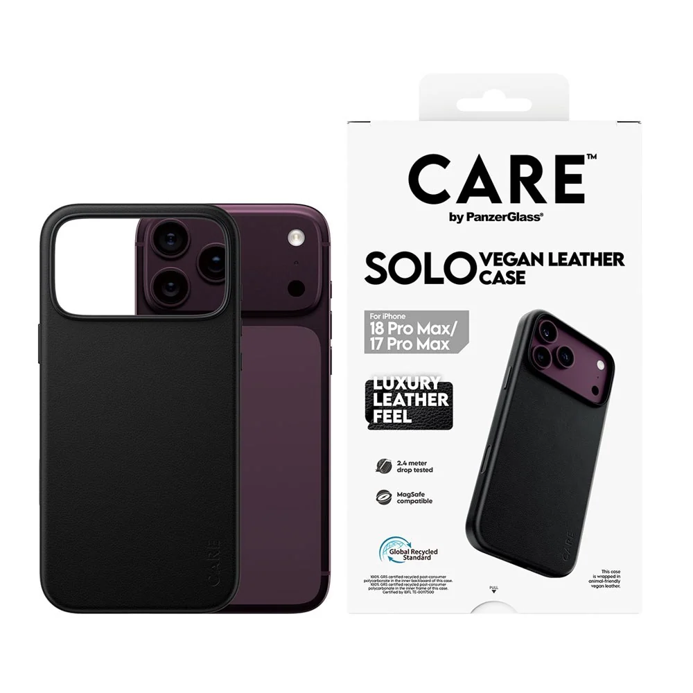 iPhone 18 Pro Max / 17 Pro Max CARE by PanzerGlass SOLO Deksel – MagSa v:7474035 iPhone 18 Pro Max / 17 Pro Max CARE by PanzerGlass SOLO Deksel – MagSa v:7474035