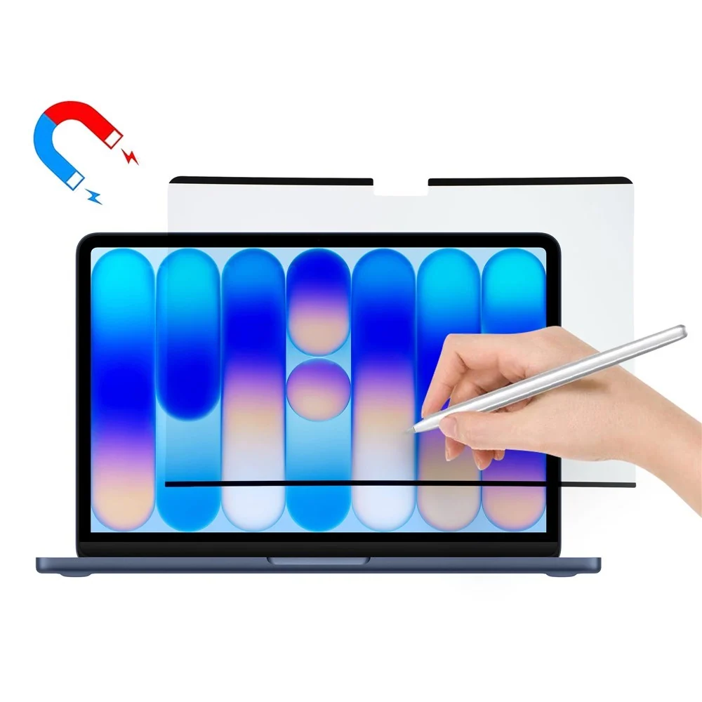 MacBook Neo 13 A18 Pro (2026) Magnetisk Skjermbeskytter - Gjennomsikti v:8831685