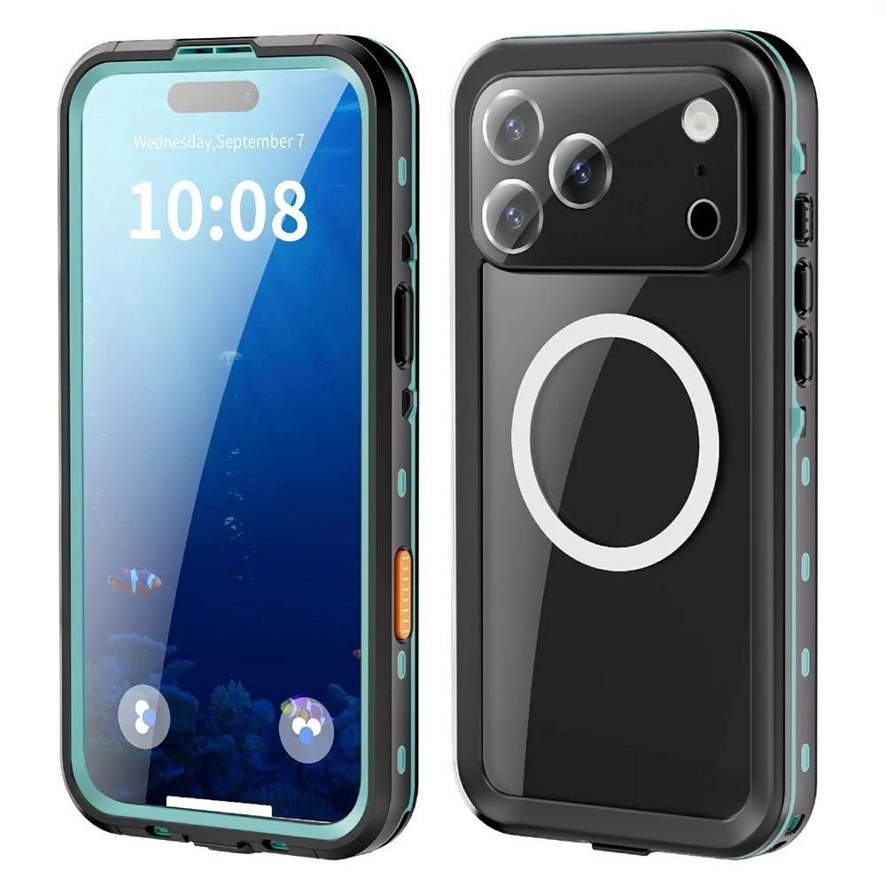 EIDERWOOD iPhone 17 Pro Max Vanntett Håndverker Deksel m. Skjermbeskyt v:3058906 EIDERWOOD iPhone 17 Pro Max Vanntett Håndverker Deksel m. Skjermbeskyt v:3058906
