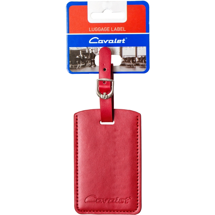 Cavalet Bagasjelapp Rød v:6175635