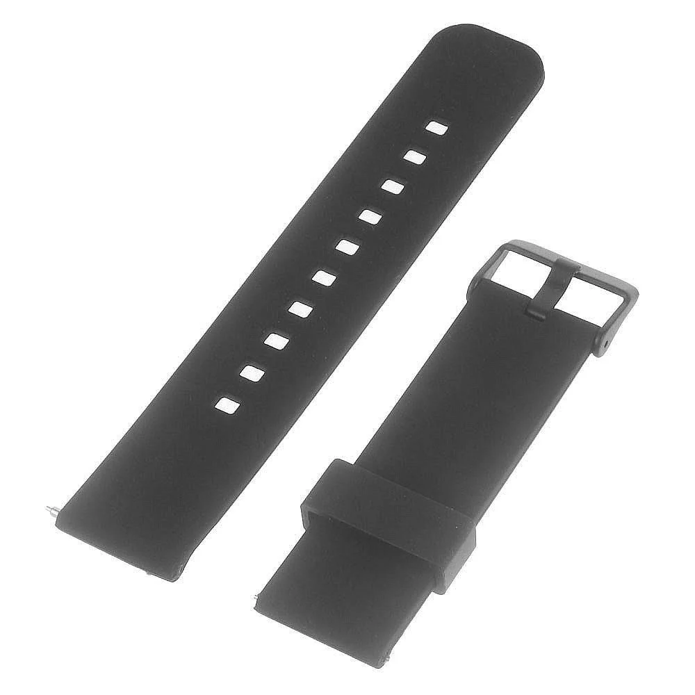 Universal Silicone Watchband (22mm) - Svart v:5747521