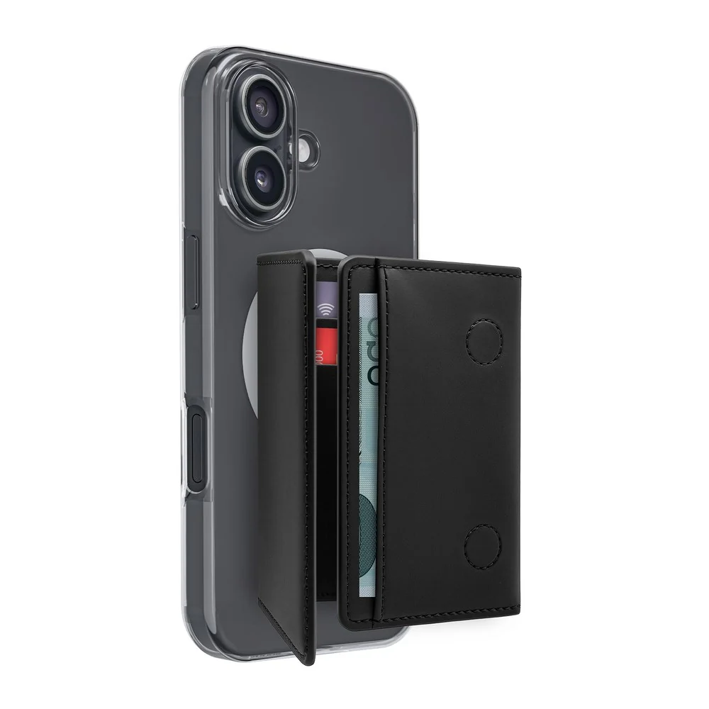 Puro Mag Wallet Fold Kortholder – MagSafe Kompatibel – Svart v:4303927