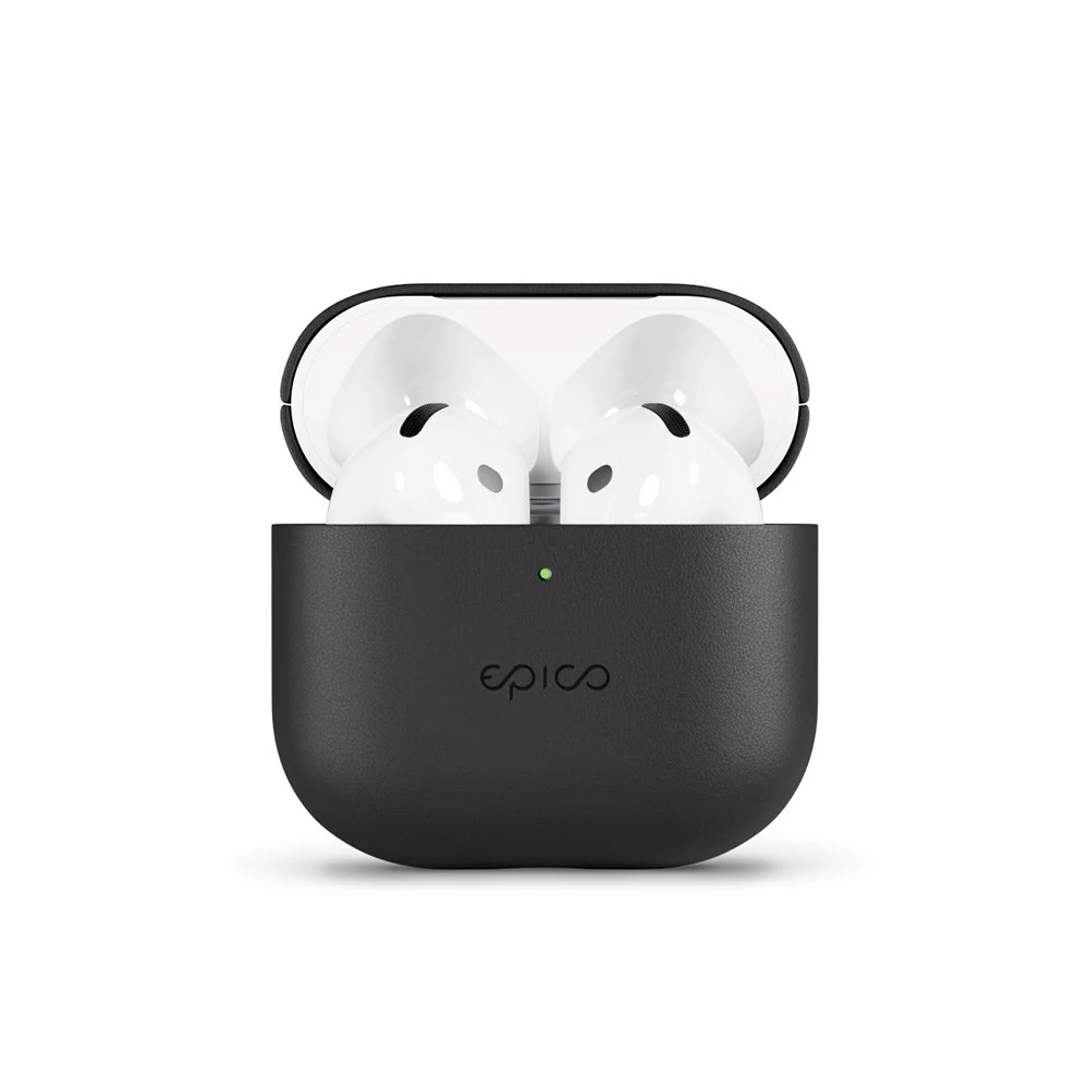 Epico AirPods (5. & 4. Gen.) Deksel i Ekte Skinn – Svart v:4600592 Epico AirPods (5. & 4. Gen.) Deksel i Ekte Skinn – Svart v:4600592