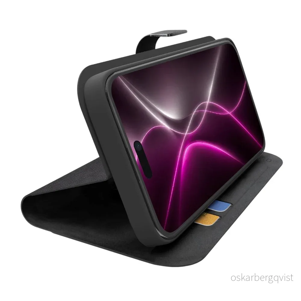iPhone 18 Pro Max SBS Wallet Smart Flip Deksel – Svart v:1024501 iPhone 18 Pro Max SBS Wallet Smart Flip Deksel – Svart v:1024501
